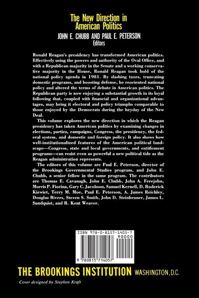 Produktbild: New Direction in American Politics