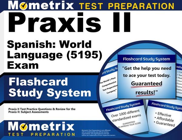 Produktbild: Praxis II Spanish: World Language (5195) Exam Flashcard Study System