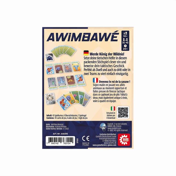 Game Factory - Awimbawe