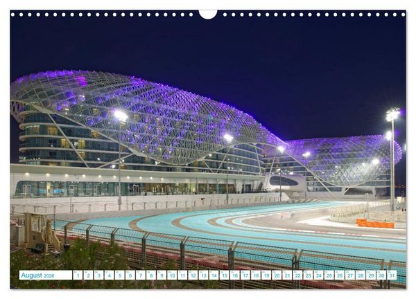 Produktbild: Atemraubendes Abu Dhabi - Idylle am Persischen Golf (Wandkalender 2026 DIN A3 quer), CALVENDO Monatskalender