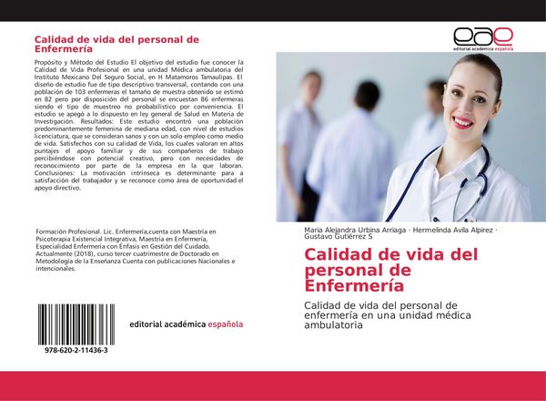 Produktbild: Calidad de vida del personal de Enfermer&iacute;a