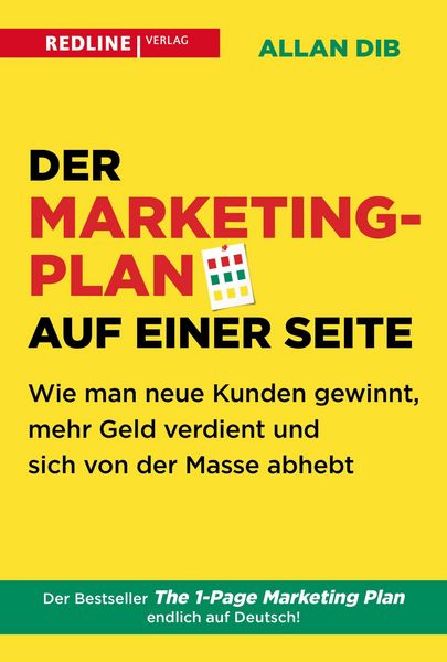 Produktbild: Der Marketingplan auf einer Seite