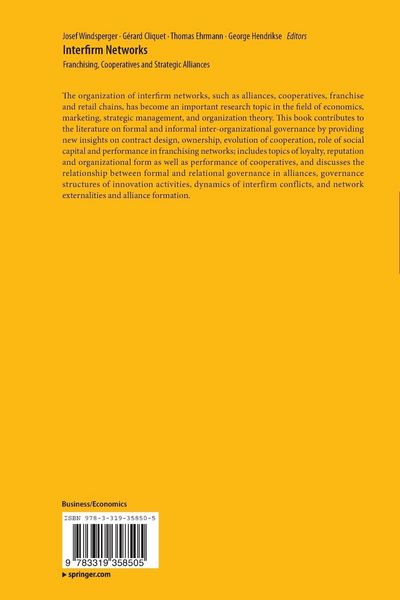 Produktbild: Interfirm Networks