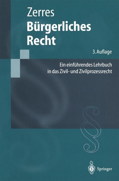 Produktbild: B&uuml;rgerliches Recht