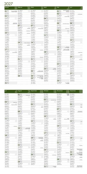 Produktbild: Alpen Kalender 2027 - 30x30 - Art12