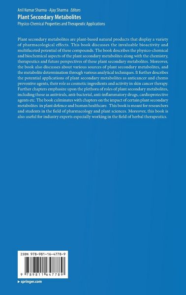 Produktbild: Plant Secondary Metabolites