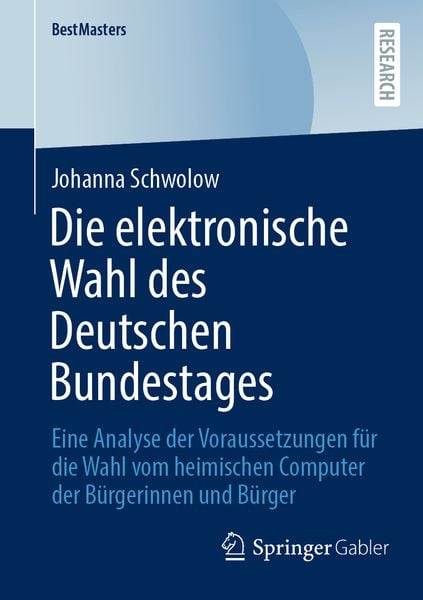 Produktbild: Die elektronische Wahl des Deutschen Bundestages