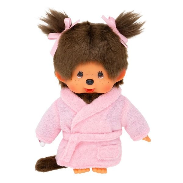 Produktbild: Monchhichi Pl&uuml;schfigur Bathrobe Girl 20cm
