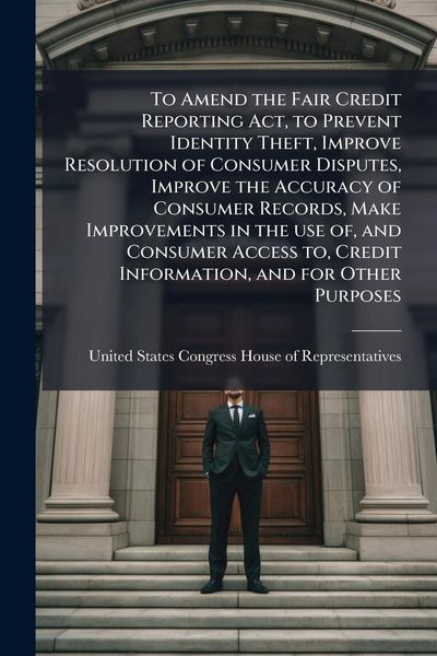 Produktbild: To Amend the Fair Credit Reporting Act, to Prevent Identity Theft, Improve Resolution of Consumer Disputes, Improve the Accuracy of Consumer Records,