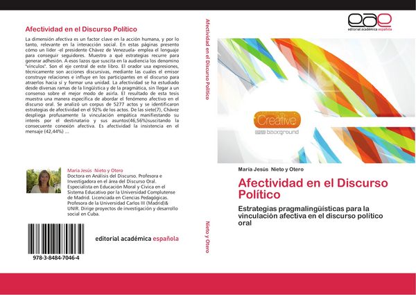 Produktbild: Afectividad en el Discurso Pol&iacute;tico