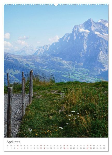 Produktbild: Schweiz (Wandkalender 2026 DIN A2 hoch), CALVENDO Monatskalender