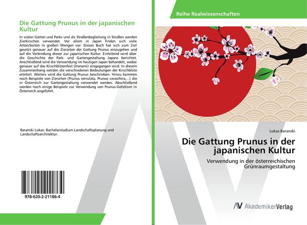 Die Gattung Prunus in der japanischen Kultur, Taschenbuch von Lukas Baranski, AV Akademikerverlag, 9786202211864