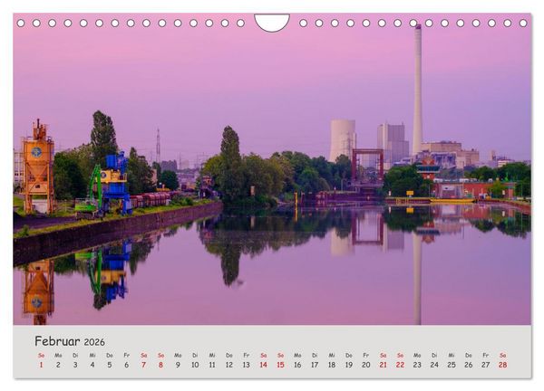 Produktbild: Herne: Stadt an Emscher und Kanal (Wandkalender 2026 DIN A4 quer), CALVENDO Monatskalender