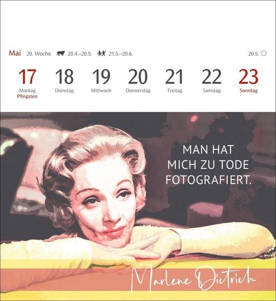 Produktbild: Starke Frauen Postkartenkalender 2027 - Kalender mit 53 Karten