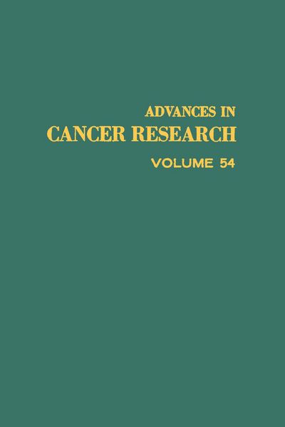 Produktbild: Advances in Cancer Research