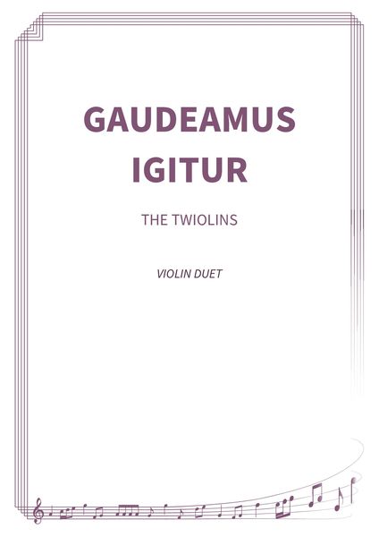 Produktbild: Gaudeamus igitur