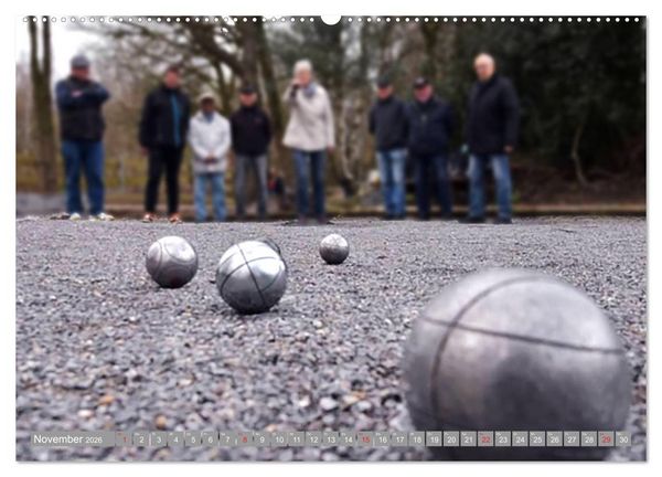 Produktbild: Boule. Konzentration - Sport - Entspannung (Wandkalender 2026 DIN A2 quer), CALVENDO Monatskalender