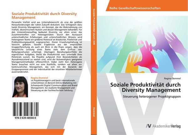 Soziale Produktivität durch Diversity Management, Taschenbuch von Regina Demmel, AV Akademikerverlag, 9783639485660