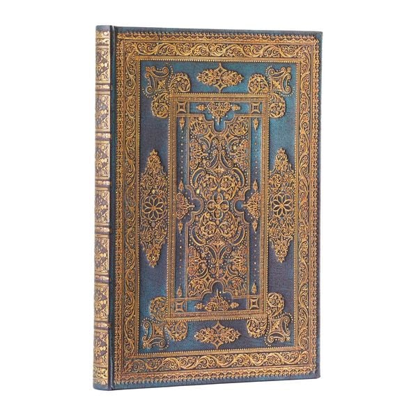 Produktbild: Hardcover Notizbuch Blue Luxe, Midi, LIN