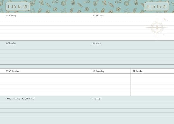 Produktbild: Harry Potter 2024-2025 Academic Year Planner