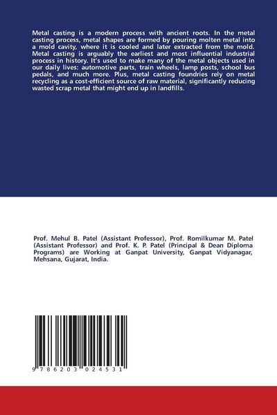 Produktbild: A Textbook of "Metal Casting Process"