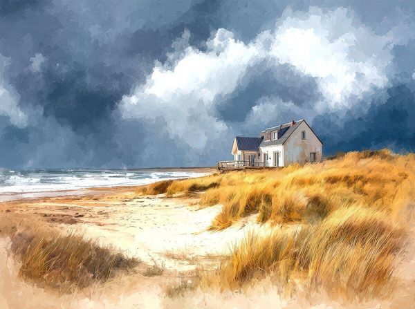 Produktbild: CALVENDO Puzzle Ein Sturm zieht auf | 2000 Teile Lege-Gr&ouml;&szlig;e 90x67cm Foto-Puzzle f&uuml;r gl&uuml;ckliche Stunden