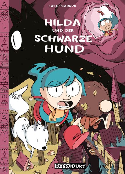 Hilda / Hilda und der schwarze Hund, Gebundene Ausgabe von Luke Pearson, Reprodukt, 978-3-95640-019-3