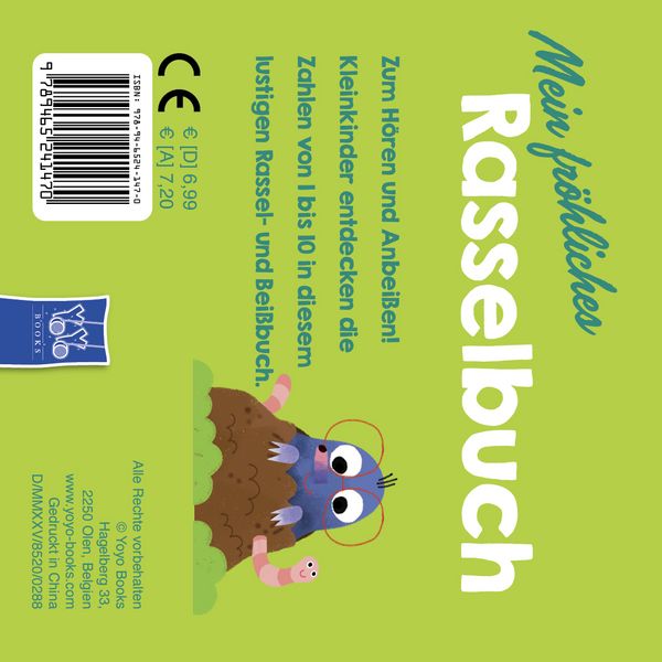 Produktbild: Mein fr&ouml;hliches Rasselbuch - Zahlen