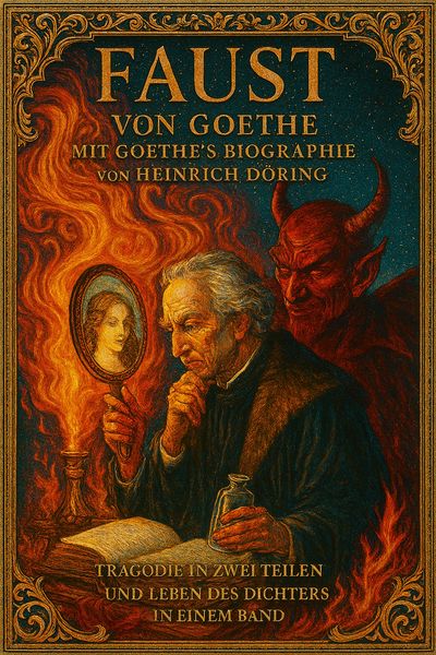 Produktbild: Faust von Goethe mit Goethe's Biographie von Heinrich D&ouml;ring