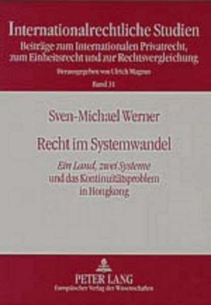 Produktbild: Recht im Systemwandel