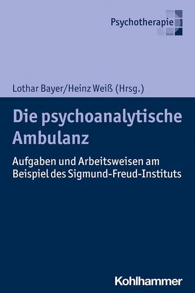 Produktbild: Die psychoanalytische Ambulanz