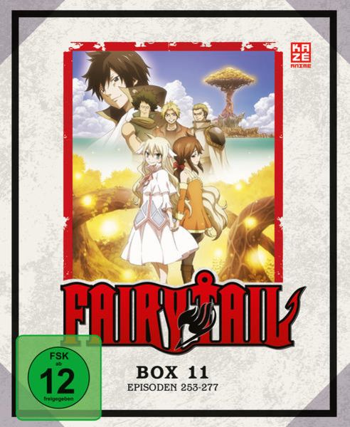 Produktbild: Fairy Tail - TV-Serie - Blu-ray Box 11 (Episoden 253-277) [3 BRs]