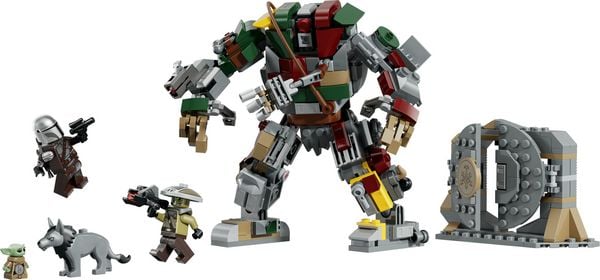 Produktbild: LEGO Star Wars Showdown mit dem W&auml;chterdroiden am Huttenpalast 75451