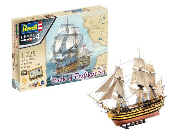Produktbild: Modellbau Geschenkset "Battle of Trafalgar"