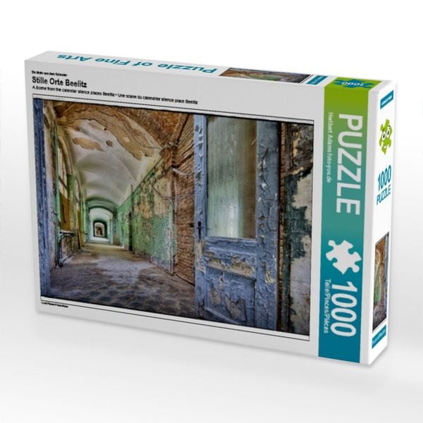 Produktbild: CALVENDO Puzzle Ein Motiv aus dem Kalender Stille Orte Beelitz | 1000 Teile Lege-Gr&ouml;&szlig;e 64x48cm Foto-Puzzle f&uuml;r gl&uuml;ckliche Stunden