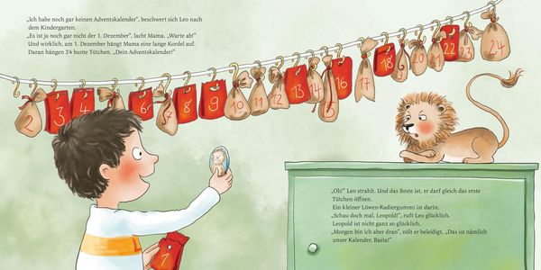 Produktbild: LESEMAUS 163: Leo und Leopold &ndash; Weihnachten im Kindergarten