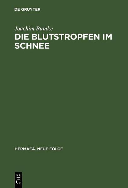 Produktbild: Die Blutstropfen im Schnee