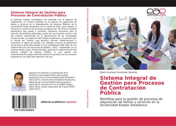 Produktbild: Sistema Integral de Gesti&oacute;n para Procesos de Contrataci&oacute;n P&uacute;blica