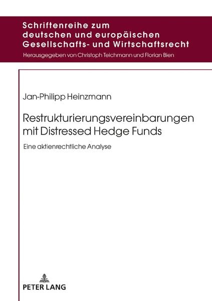 Produktbild: Restrukturierungsvereinbarungen mit Distressed Hedge Funds