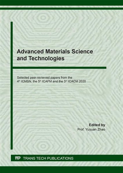 Produktbild: Advanced Materials Science and Technologies