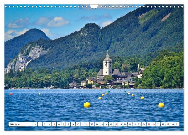 Produktbild: Kajaktour am Wolfgangsee (Wandkalender 2026 DIN A3 quer), CALVENDO Monatskalender