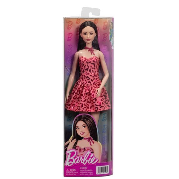 Produktbild: Barbie Fashionista mit pinkem Leo Outfit