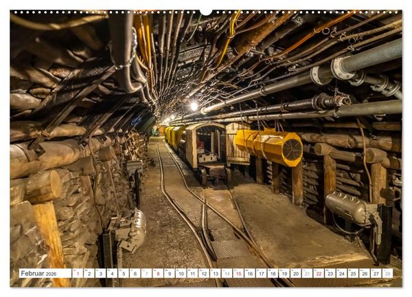 Produktbild: Die Zechen im Ruhrpott (hochwertiger Premium Wandkalender 2026 DIN A2 quer), Kunstdruck in Hochglanz