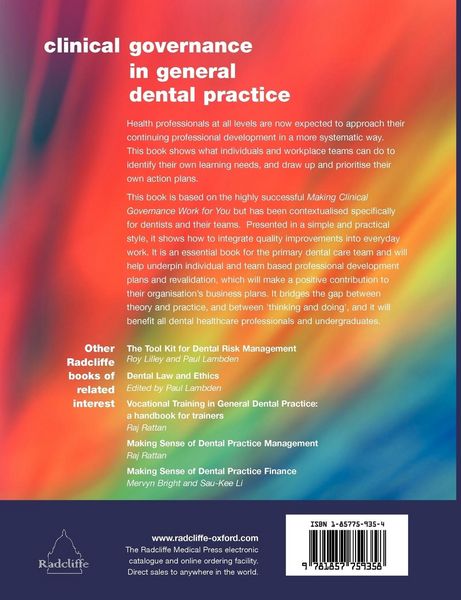 Produktbild: Clinical Governance in General Dental Practice