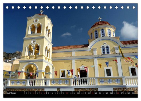Produktbild: Karpathos / Griechenland (Tischkalender 2026 DIN A5 quer), CALVENDO Monatskalender