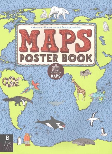 Produktbild: Maps Poster Book