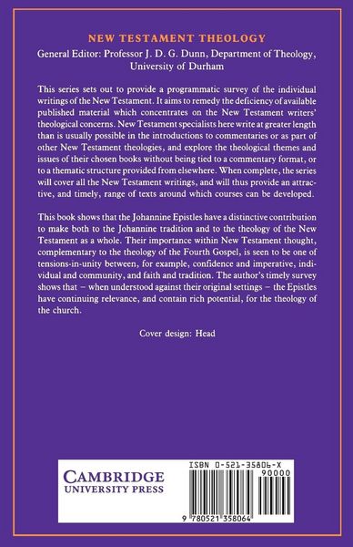 Produktbild: The Theology of the Johannine Epistles