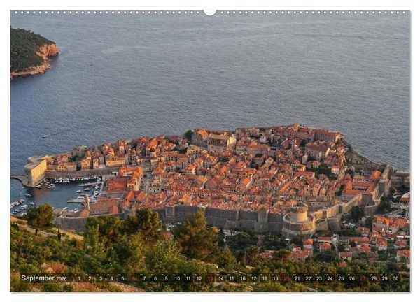 Produktbild: Kroatien - Landschaften am Mittelmeer (Wandkalender 2026 DIN A2 quer), CALVENDO Monatskalender