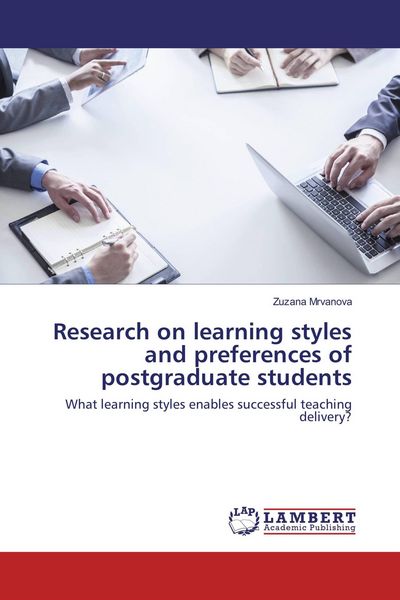 Produktbild: Research on learning styles and preferences of postgraduate students