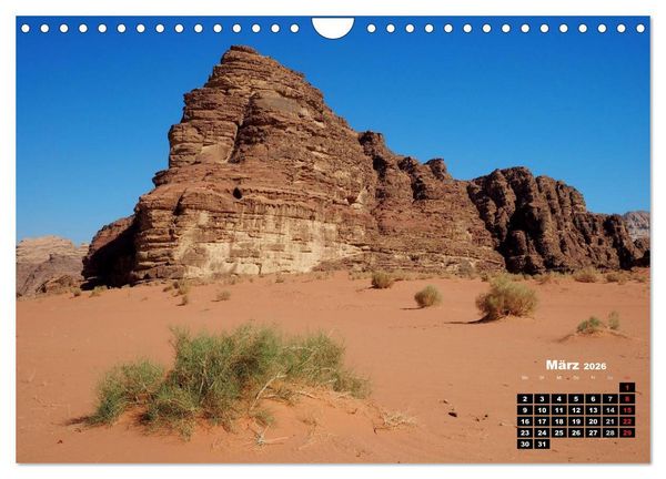 Produktbild: Jordanien. K&ouml;nigreich in der W&uuml;ste (Wandkalender 2026 DIN A4 quer), CALVENDO Monatskalender